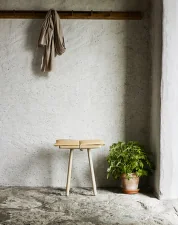 Stolička s podsedákem Georg Jubilee, leather / oak
