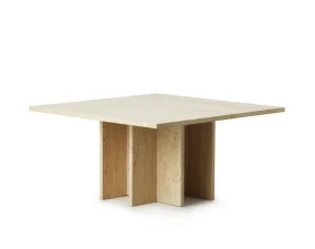 Konferenční stolek Edge Large, travertine