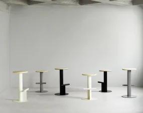 Barová stolička Pole 65, pine / sand