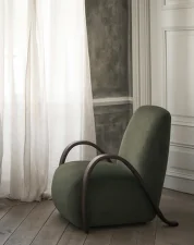 Křeslo Buur Rich Velvet, pine
