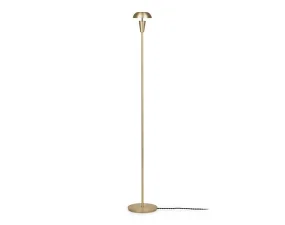 Stojací lampa Tiny, brass