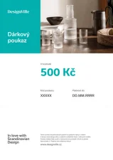 Elektronický dárkový poukaz v hodnotě 500 Kč