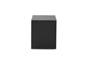 Odkládací stolek Mass Side Table w. Drawer, black oak