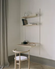 Stolová deska New Works Desk Kit, oak/white