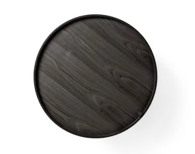 Stolek Turning Table, black ash