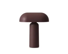 Přenosná stolní lampa Porta, brown