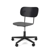 Kancelářská židle Co Task Chair, black/black oak