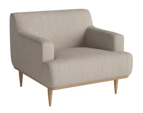 Křeslo Dover, oiled oak/Baize sand