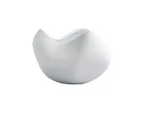 Dekorační mísa Curve Bowl Big, bone white
