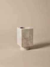 Váza Hew, travertine