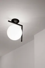 Nástěnné/stropní svítidlo IC C/W1, black