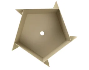 Květináč Fragma H49, cashmere