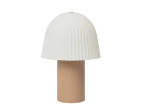 Přenosná lampa Frill, rose/white
