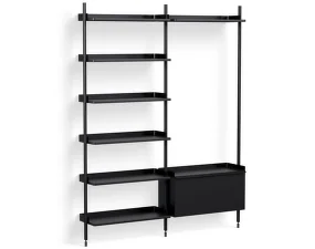 Policový systém Pier kombinace 152, black