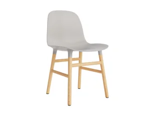 Židle Form, warm grey/oak
