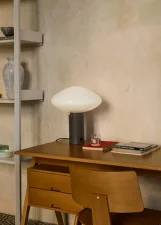Stolní lampa Mist AP17, Grigio Caldo