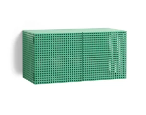 Skříňka Perforated Cabinet Wall Small, soft jade