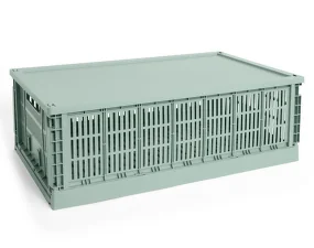 Plastové víko Colour Crate XL, sage green