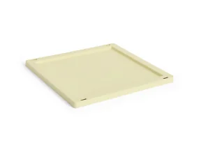 Plastové víko Colour Crate Cube/Square M, light yellow
