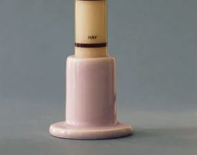 Svícen Tube Small, pale pink