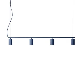 Závěsná lampa Donna Line 120, midnight blue