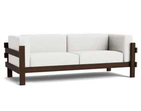 Třímístná pohovka Kube Dark Brown, Hallingdal 110