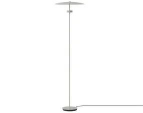 Stojací lampa Reflection, grey lacquered aluminium