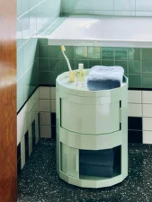 Úložný stolek Facet Cabinet 20, soft mint