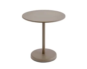 Stolek Linear Steel Café Table Ø70, taupe