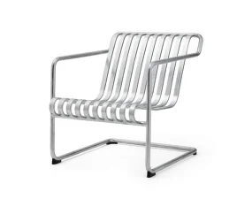 Křeslo Palissade Cantilever Lounge Chair Low, galvanised