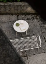 Konferenční stolek Thorvald SC108 Ø70, ivory