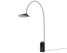 Stojací lampa Arum Arched, black