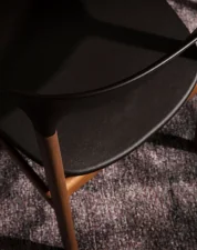 Židle Herit Armchair Smoked Oak, dusty green