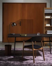 Stolní lampa Grant, mirrored black