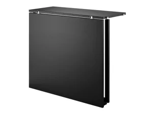 Výklopný stolek String Folding Table, black stained ash/black