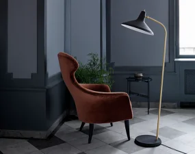 Stojací lampa G-10 Floor Lamp, black