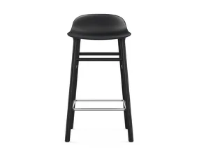 Barová židle Form 65 cm, black/black