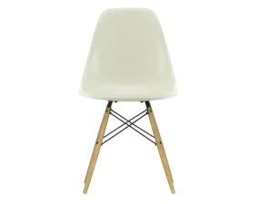 Židle Eames Fiberglass DSW, parchment/ash