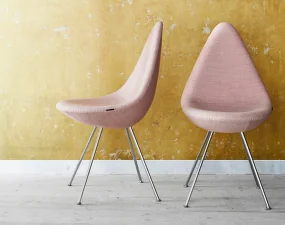 Židle Drop™, Canvas / light pink