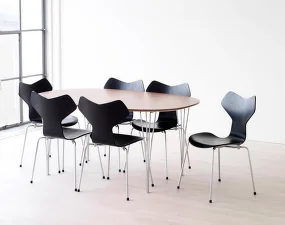 Židle Grand Prix™, black / chrom