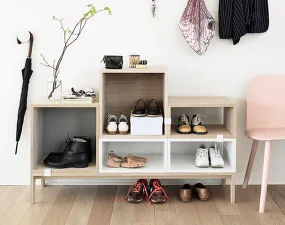 Podium pro systém Stacked 43x35, oak/grey