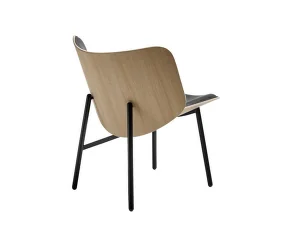 Křeslo Dapper, black base / Sense Black leather