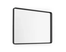 Nástěnné zrcadlo Norm Wall Mirror Rectangular, black