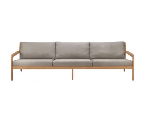 Outdorová sofa Jack 265 cm, teak/mocha