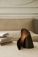Stolní lampa Oyster, black