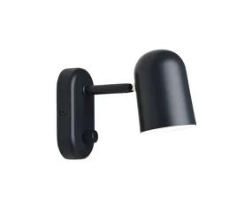 Nástěnná lampa Buddy, black