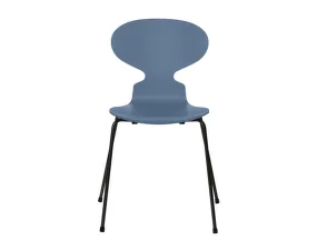 Židle Ant™ 3101 lacquered, dusk blue / black