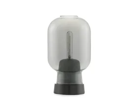 Stolní lampa Amp, smoke/black