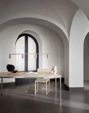 Závěsná lampa Donna Line 120, blush