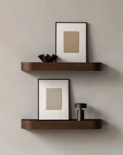 Police Epoch 50, dark stained oak